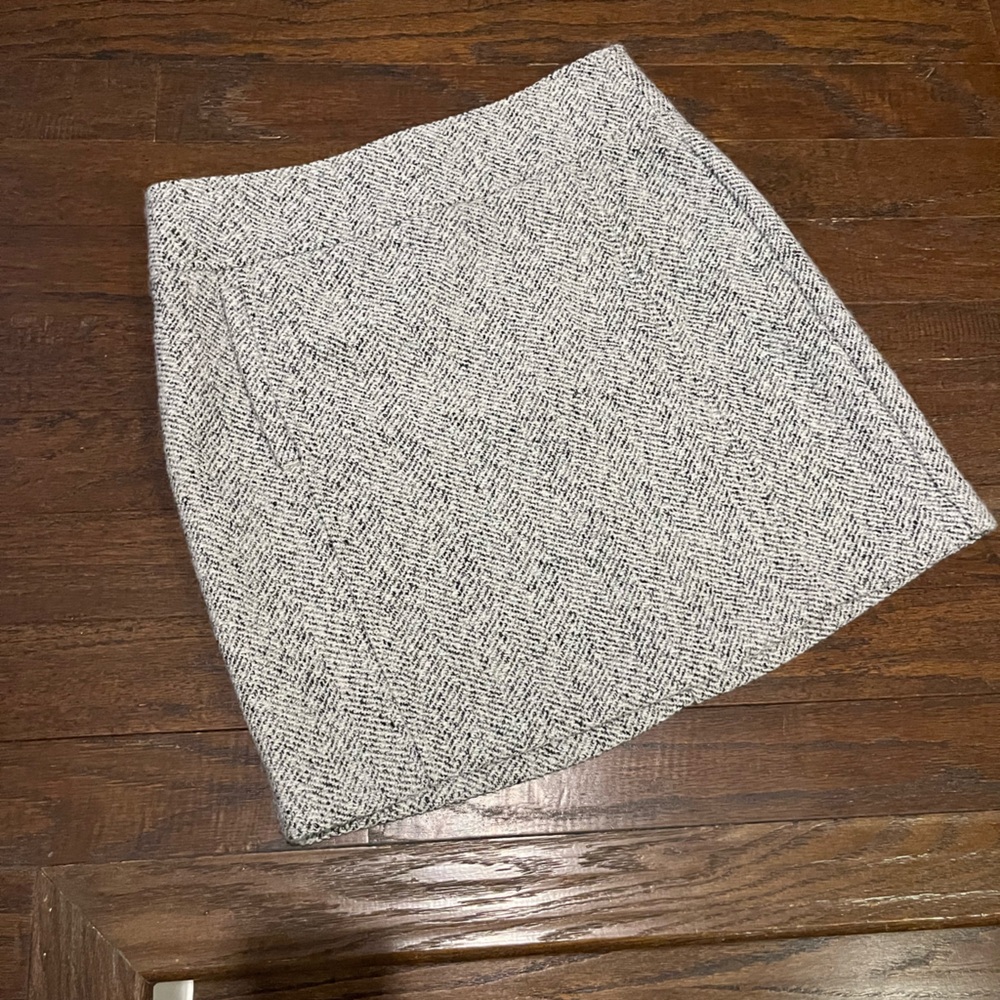 LOFT Herringbone Pencil Skirt